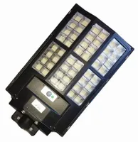 Latarnia solarna LED SMD 1500W, czujnik ruchu, pilot i mocowanie IP65