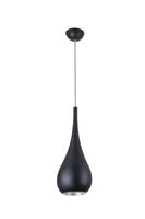 LAMPA wisząca DROP P0233 Maxlight zwis OPRAWA metalowa kropla łezka czarna