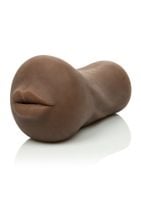 stroke it mouth brown skin tone