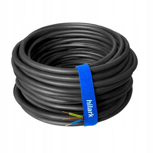 Kabel Przewód ziemny NYY-J 3x2,5mm² 0,6/1kV YKY 50m na Arena.pl