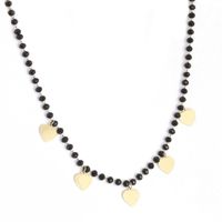 naszyjnik stal chirurgiczna pozłacana nst1344