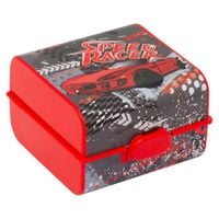 pojemnik śniadaniowy lunch box wyścigówka 14x14x19,5cm