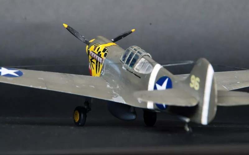 P-40E Aleutian Tiger, D-202, 1:72 zdjęcie 4