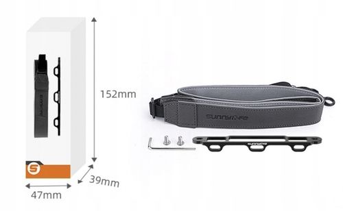 UCHWYT ALUMINIOWY + SMYCZ DO KONTROLERA DJI RC / RC 2 MINI 3 4 5 PRO na Arena.pl