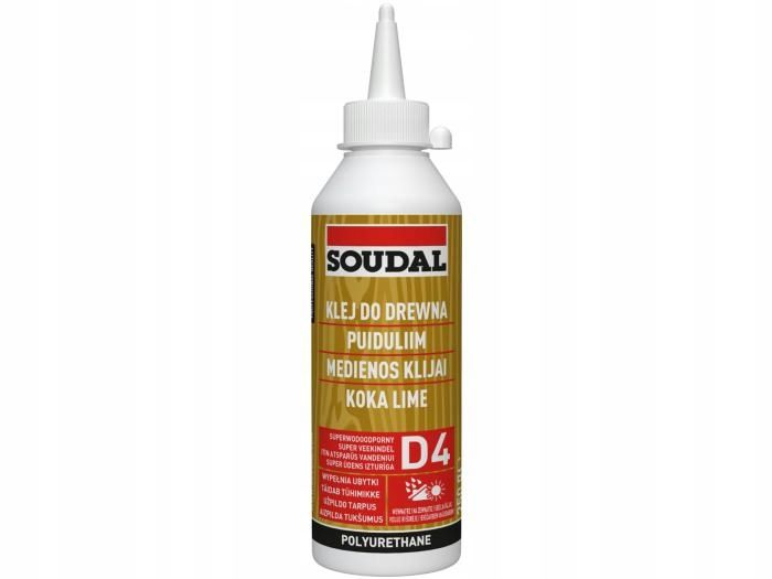 Klej poliuretanowy do drewna 250ml Soudal zdjęcie 4