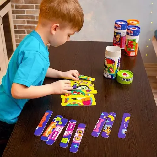 Puzzle sticks 2x8 elementów. Ptaki na Arena.pl