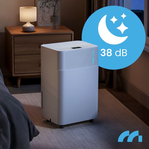 Osuszacz Powietrza Pochłaniacz Wilgoci Cichy Wifi Timer Higrostat 12l/24h na Arena.pl