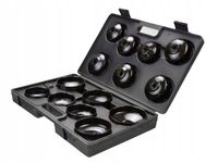 KLUCZE NASADOWE NASADKI DO FILTRÓW OLEJU 15 SZT