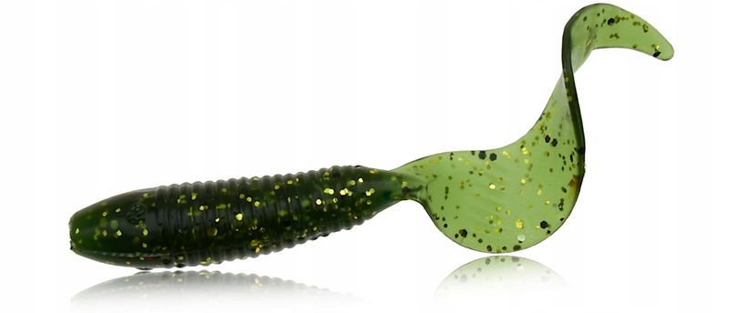 Guma Twister 7 cm sztuczna przynęta na okonia pstrąga szczupaka zdjęcie 3