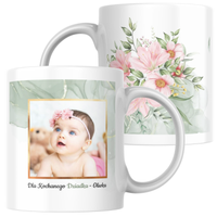 Prezent na dzień Babci i Dziadka Kubek z personaliza Imieniem oraz Zdjęciem