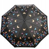 Parasol damski MAGICZNY zmieniający kolor parasolka damska motyle