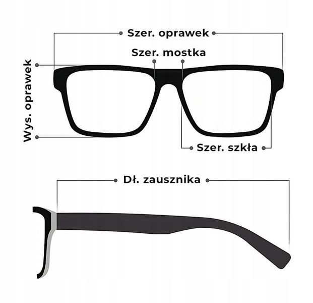 Okulary zerówki Męskie kujonki bluelight zdjęcie 7