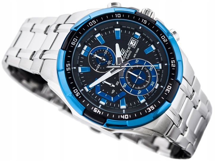 MĘSKI ZEGAREK CASIO EFR-539D-1A2VUEF 100M STOPER zdjęcie 1