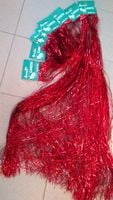 lameta 25szt czerwona  100cm