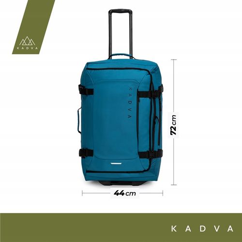 Walizka podróżna KADVA Lazio 102l BAGAŻ NA KÓŁKACH DUŻA MIĘKKA TURYSTYCZNA na Arena.pl