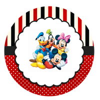 Opłatek na tort Urodziny Myszka Miki Mini Myszki