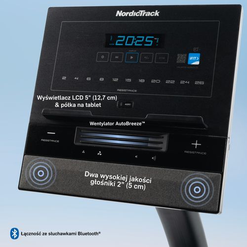 Rower programowany poziomy NordicTrack G LE z wyświetlaczem 5" LCD na Arena.pl