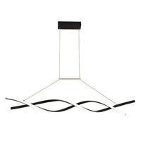 LAMPA WISZĄCA LED KONO 33W CZARNA 4000K 360 STOPNI SMD