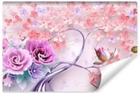 Fototapeta Abstrakcyjne DRZEWO Kwiaty 3D 450cm x 300cm