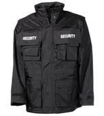 Kurtka wodoodporna "Security" czarna