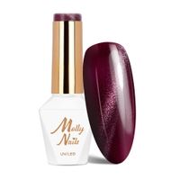 Lakier hybrydowy LED/UV Gel Polish Reds Cat Eye Red Nr 233 MollyNails 8g