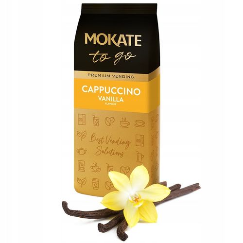 Napój Kawowy Kawa Cappuccino Waniliowe 1KG Puszysta Pianka Vending Mokate na Arena.pl