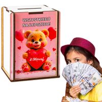 Prezent Na Dzień Kobiet Skarbonka Upominek Dla Dziewczyny Do Szkoły