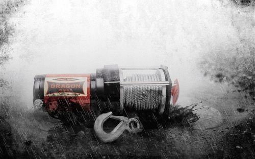 WYCIĄGARKA DRAGON 12V ELEKTRYCZNA WCIĄGARKA linowa pługa quada + pilot na Arena.pl