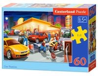 puzzle 60 el. gas station castorland b-066230