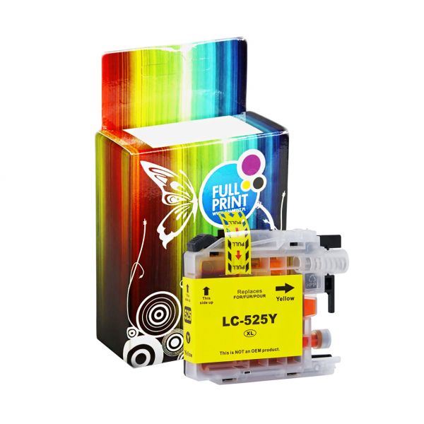 Zamiennik tuszu LC-525XLY Żółty zdjęcie 1
