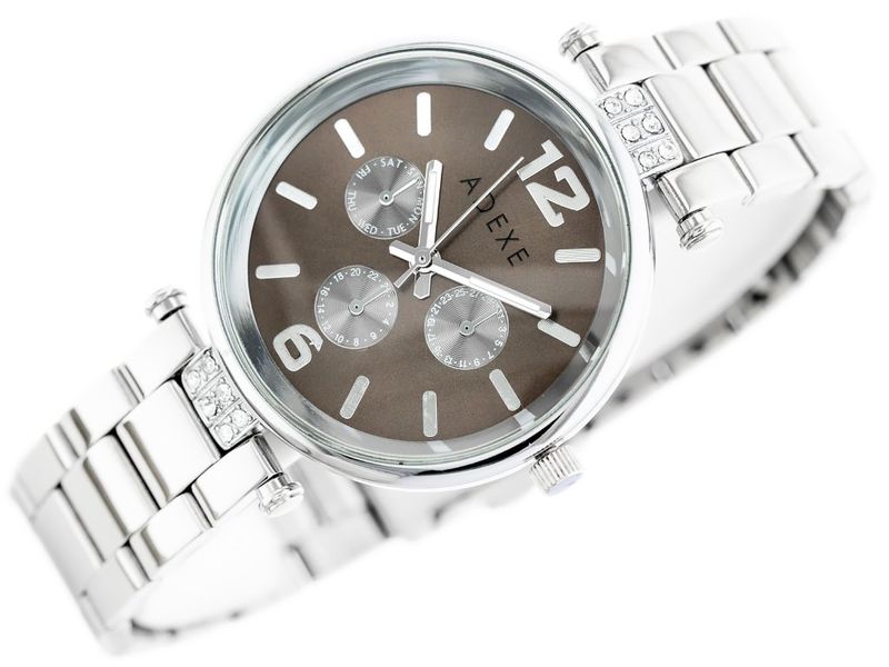 ZEGAREK DAMSKI ADEXE ADX-1161B-3A (zx650c) zdjęcie 3