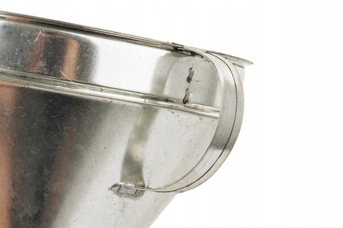 Lejek do paliwa metalowy krzywy z sitkiem na Arena.pl