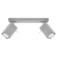 Plafon MERIDA 2 szary