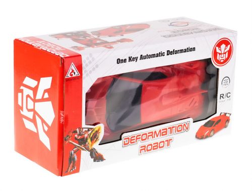 Samochód RC Autobot Transformacja 2w1 1:20 czerwon na Arena.pl