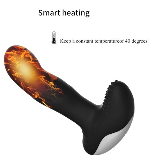 Grzejący masażer prostaty z pilotem zdjęcie 4