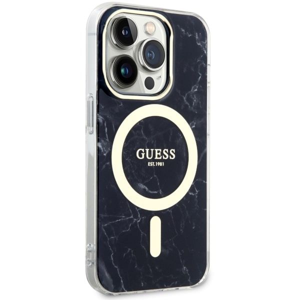 Etui Guess do iPhone 14 Pro, Czarny, MagSafe zdjęcie 4