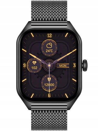 Smartwatch niktrade 206478329 czarny na Arena.pl