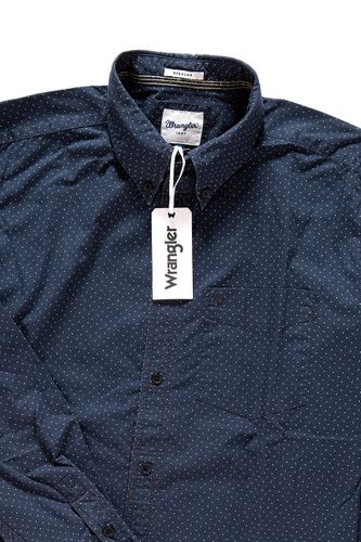 WRANGLER L/S 1PKT BUTTON-DOWN PHANTOM W59141P16 L na Arena.pl