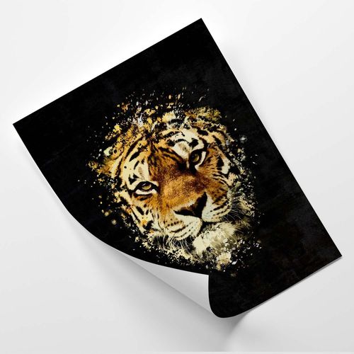 Plakat, Dziki tygrys 50x70 na Arena.pl