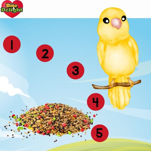 KARMA DLA KANARKA ZEBEREKI SZCZYGŁA POKARM Z WITAMINAMI I MINARAŁAMI 2,5L na Arena.pl