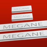 Listwa progowa RENAULT MEGANE MK4 Stal nierdzewna 304 mat 4szt