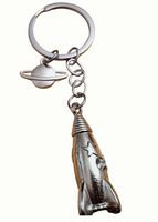 Breloczek Rakieta Statek Kosmiczny Kosmos Astronauta NASA Lot Wszechświat