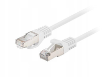 Patchcord Lanberg FTP kat.6 1,5m biały 10-pack