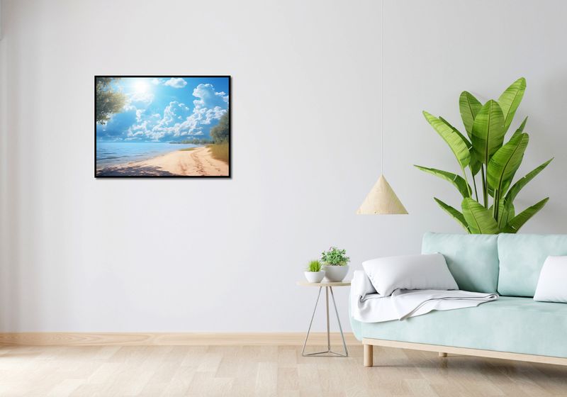 Plakat 80x60cm Letni Dzień zdjęcie 4