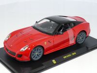 BBURAGO FERRARI 599 GTO 2010 Red/Black 1:24