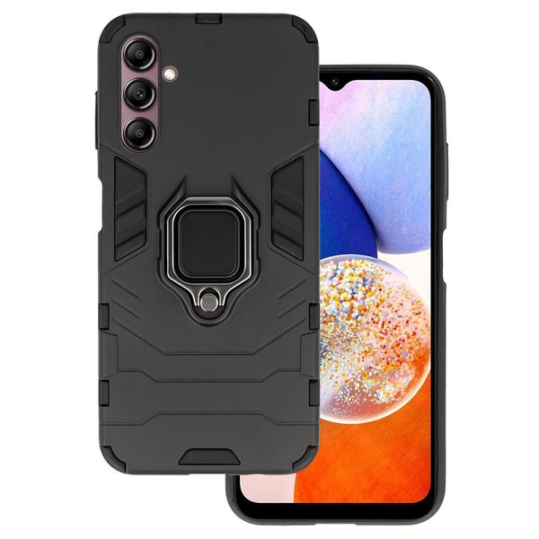 Ring Armor Case do Samsung Galaxy A14 4G/5G Czarny zdjęcie 1