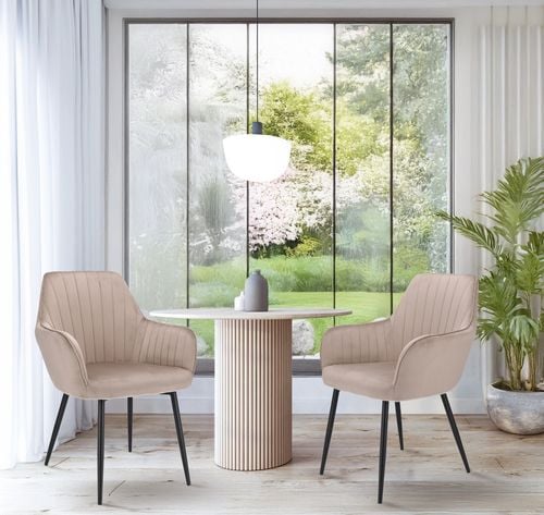 krzesło cora beżowe na Arena.pl