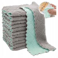 10x MAGICZNE ŚCIERKI Kuchenne Ściereczki Do szyb okien kurzu Auta Bez smug