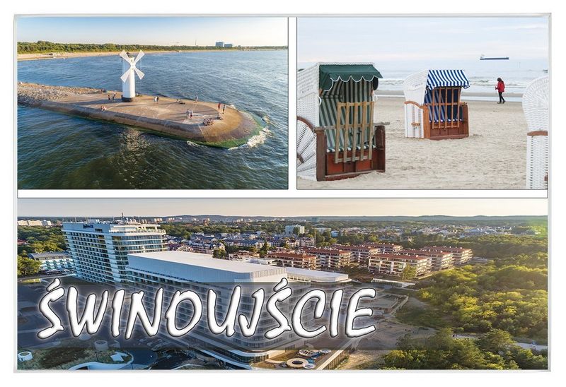Świnoujście - magnes szklany zdjęcie 1