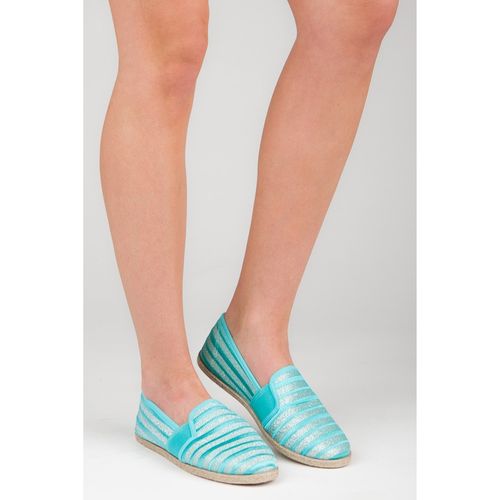 Błękitne espadryle r.38 na Arena.pl